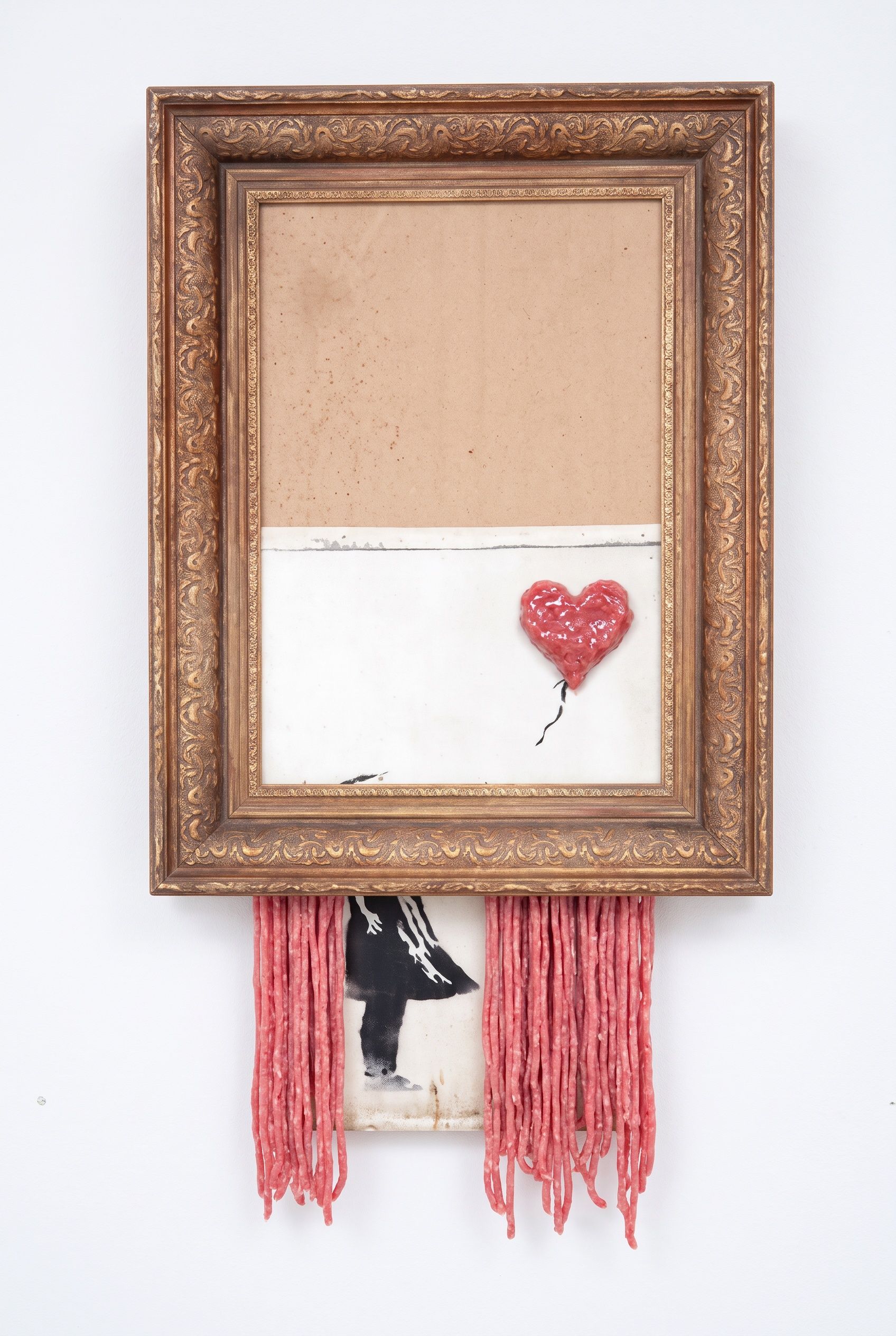 Filet is in de molen, naar Banksy, 2018